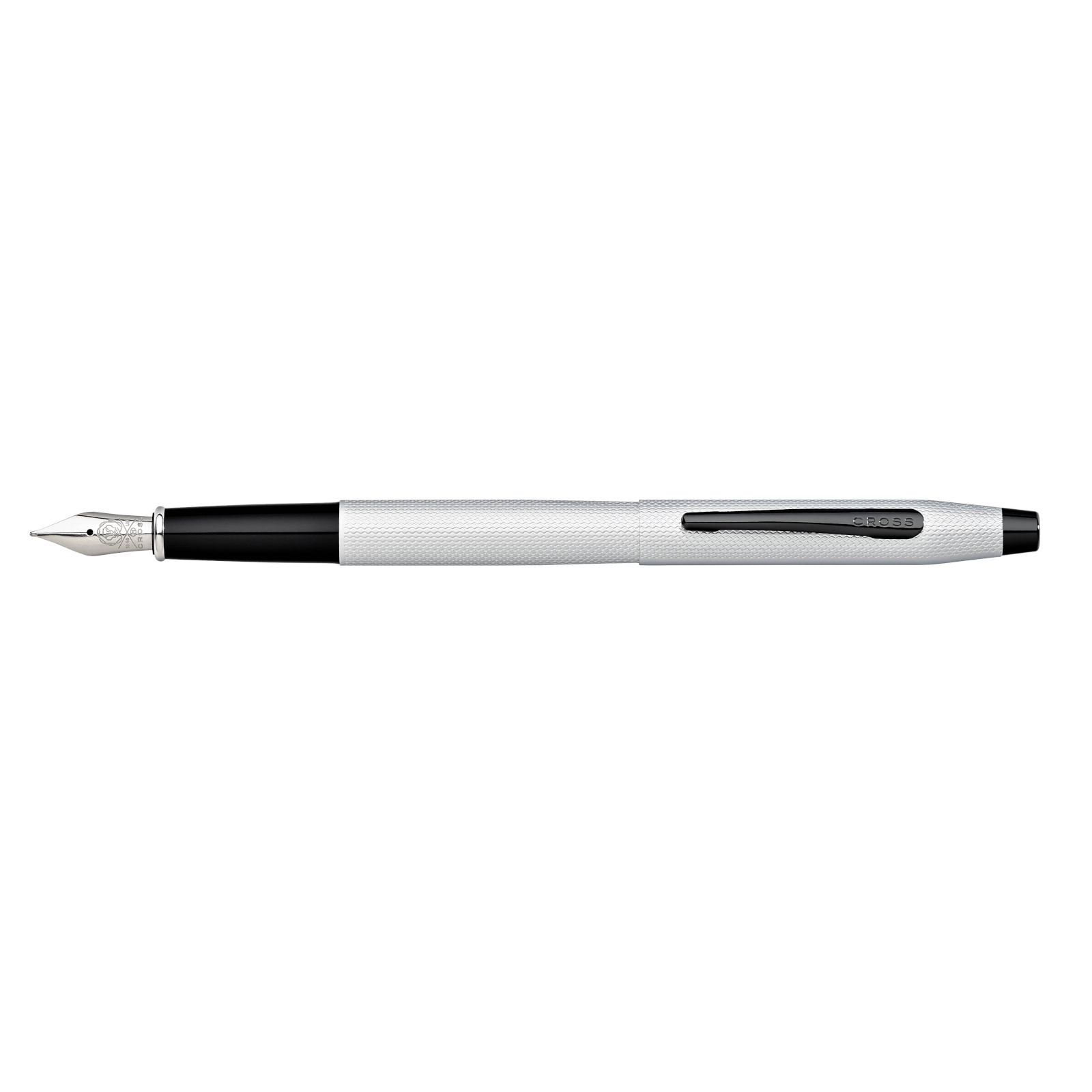 Stylo plume Cross Century classic métal brossé gris